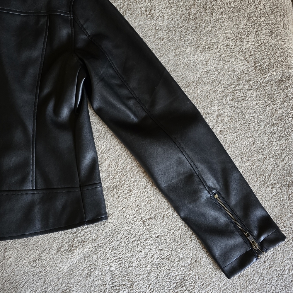 Jackson Rowe Bond Faux Leather Jacket size small - Picture 9 of 16